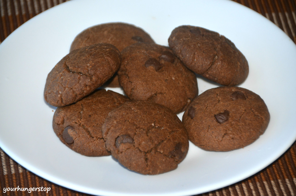 Whole Wheat Chocolate Cookies