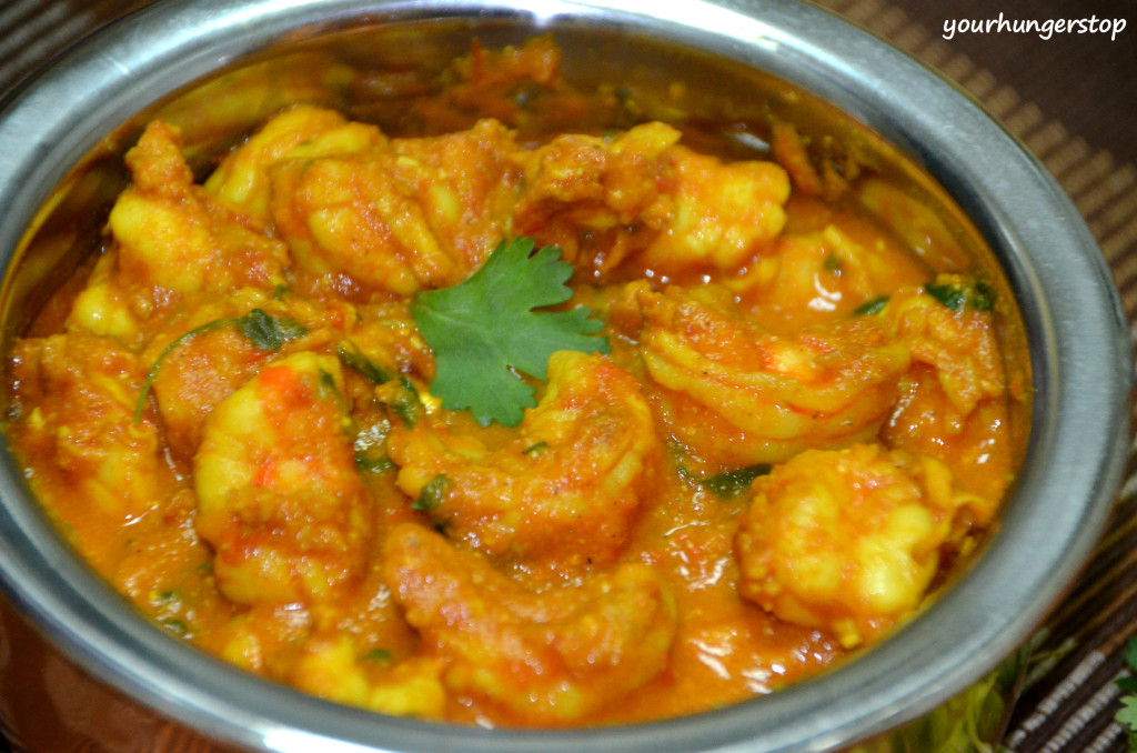Prawns Curry (Without Coconut)1