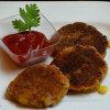 Corn Cutlet or Corn Pattice