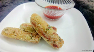 Poha Fingers (Beaten Rice fingers)