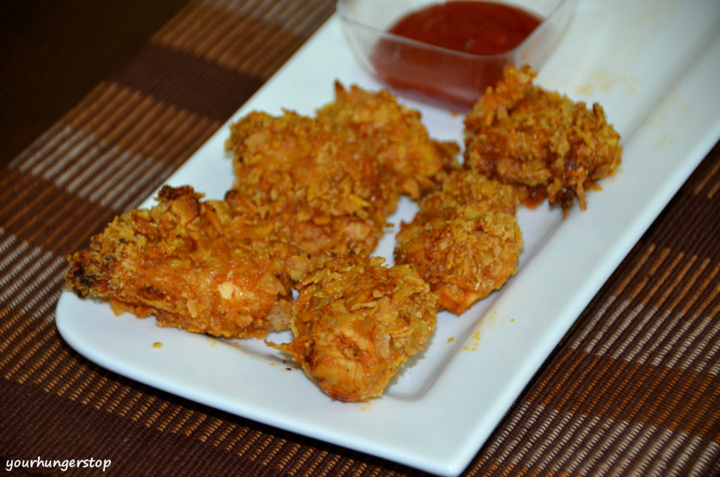 Cornflake Crusted Chicken