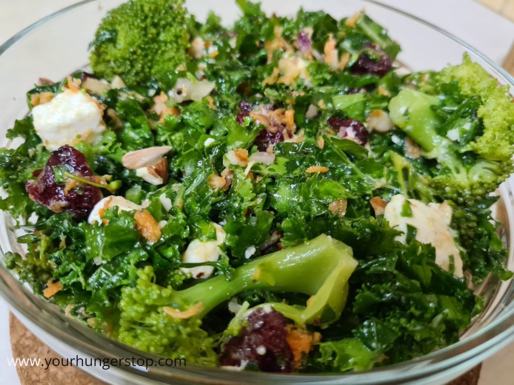 Kale Broccoli Salad