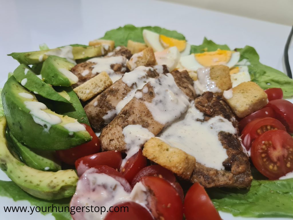 Grilled Chicken Caeser Salad