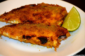 Stuffed Mackerel (Coconut Stuffing)