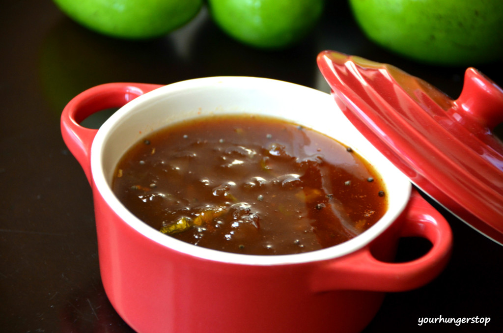 Sweet and Sour Mango Pickle
