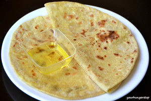 Kangachi Poli (Sweet Potato Paratha)