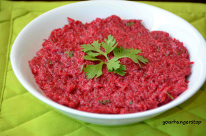 Beetroot Raita