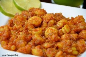 Butter Garlic Masala Prawns