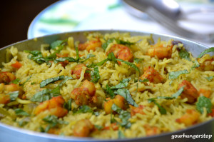 Prawns Pulao