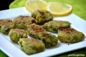 Semolina Crusted Fried Chicken