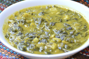 Dal Palak or Spinach Dal