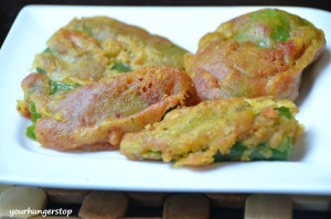 Mirchi Pakoras or Mirchi Bhajiyas