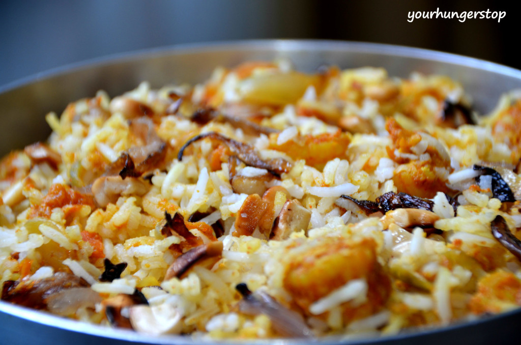 Prawns Biryani