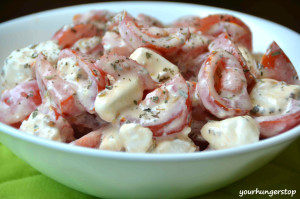 Tomato Feta Salad