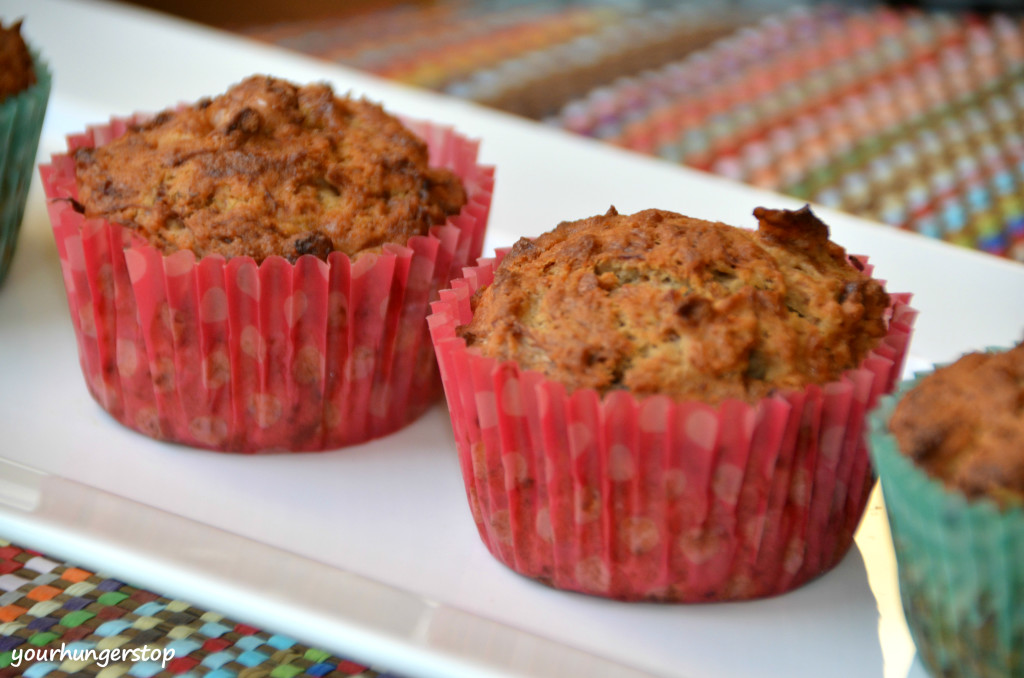 Whole Wheat Banana Muffins
