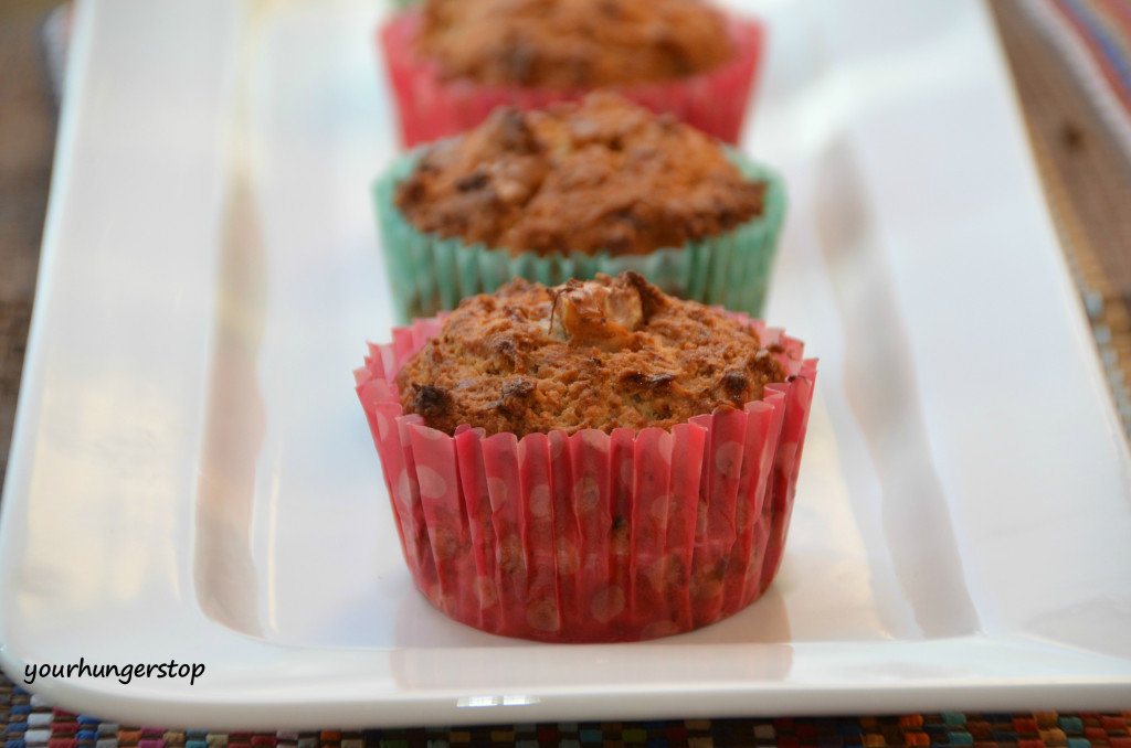 Whole Wheat Banana Muffins