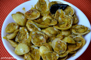 Clams Dry Masala or Teesryache Sukhe | YourHungerStop