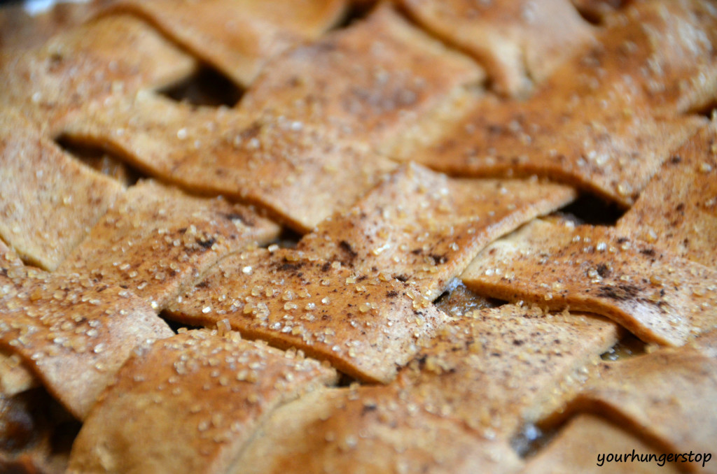 Eggless Apple Pie