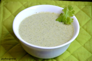 Cream of Broccoli Soup