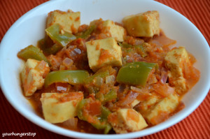 Paneer Capsicum Masala