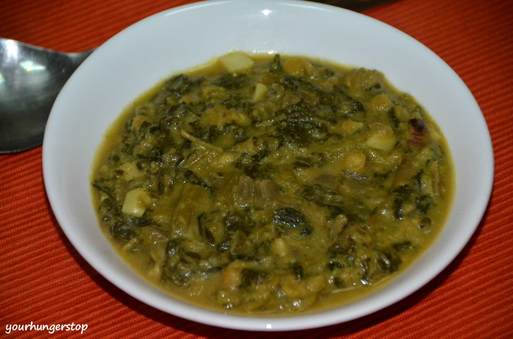 Tambdi Bhaji