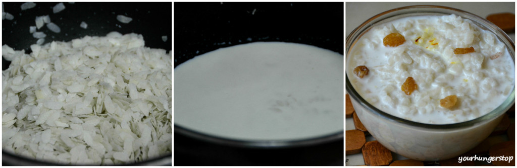 Poha Kheer_Steps
