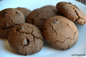 Whole Wheat Chocolate cookies