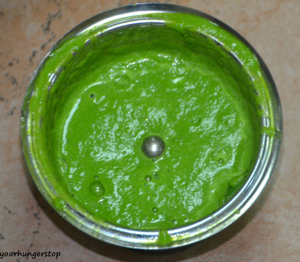 PalakRice_Steps1