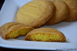 Custard Cookies (Eggless)