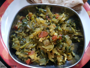 Methi Bhaji or Methi ki Sabzi