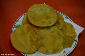 Sweet Pumpkin Puri or Gharge