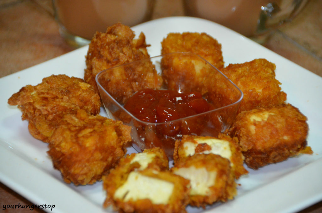 Crunchy Paneer Pakoras