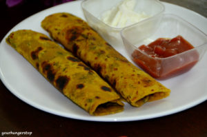 Palak Paratha