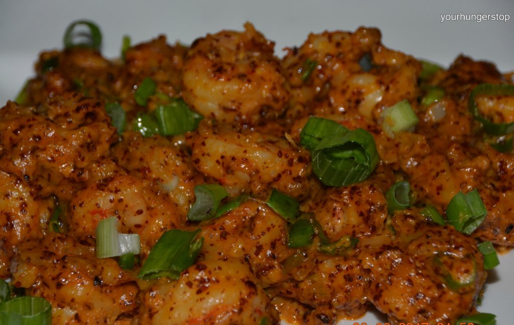 Mustard Prawns
