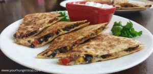 Prawns Quesadillas