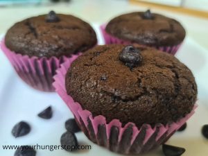 Eggless Chocolate Cupcakes